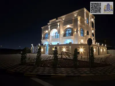 Luxury villa for sale in Al Zahia – 7 master bedrooms | Spacious majlis | Large living room | 5400 sq ft