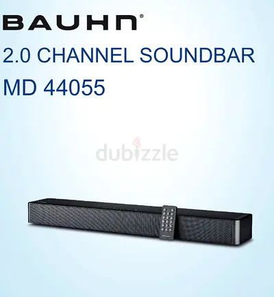 Bauhn MD44055 2.0 Channel Soundbar with Remote
