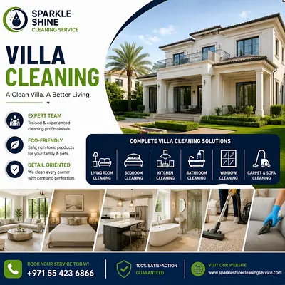 Sparkle Shine Cleaning Service – Deep Cleaning  Home Cleaning UAE