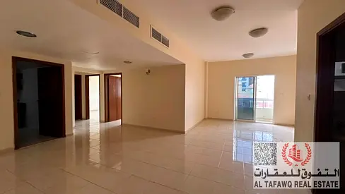 Two rooms, a hall, , a balcony, and two bathrooms