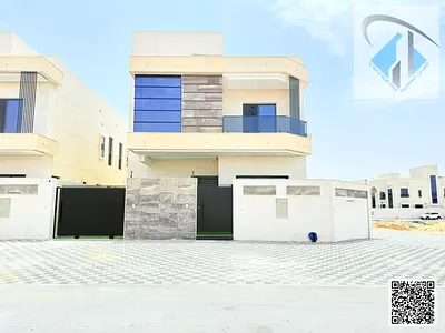 Corner villa for sale in Ajman located on two streets 5 bedrooms