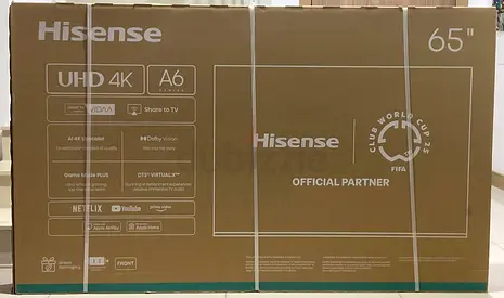 Hisense 65 UHD 4K Smart TV - Brand New in Box