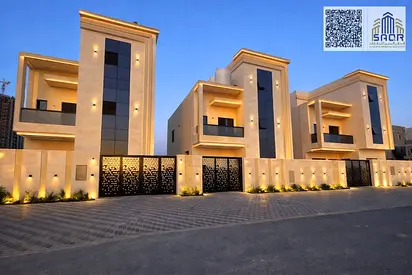 Luxury villa for rent, fully furnished, first occupancy, in Al Amerah on Mohammed Bin Zayed Road