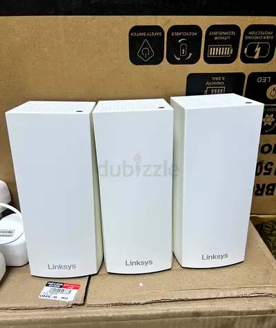 Linksys Atlas Pro 6 Velop Dual Band Whole Home Mesh WiFi 6 System (AX5400) - WiFi Router, SPNMX56