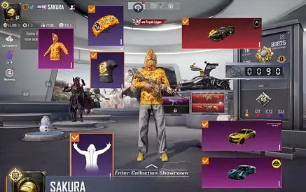 PUBG RAREST BAPE ITEMS HOODIE + BAPE SHIRT + LOADED + M416 KILL COUNTER + LOADED INVENTORY