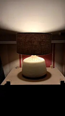 Modern Ceramic Table Lamp with Fabric Shade