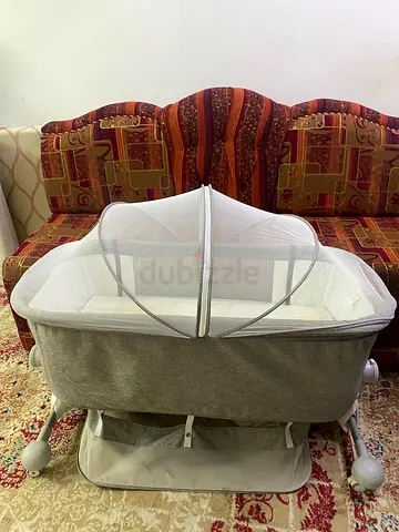 Baby Cot / Bassinet with Mosquito Net – Clean  Comfortable