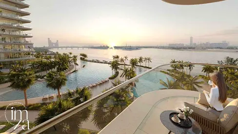 Luxury 2BR | Beachfront | High Floor | Sea View