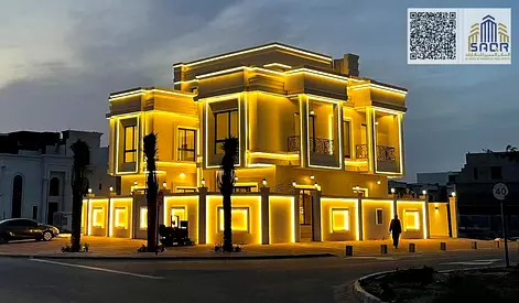 فيلا فاخره للبيع بعجمان الحليو مع مسبح خاص تشطيب لوكس
