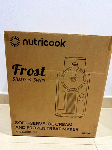 Nutricook Frost Soft-Serve Ice Cream  Frozen Treat Maker (New in Box)
