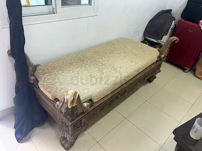 Bench with Cushioned Seat