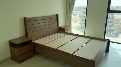 Wooden Queen Bed Frame with One Matching Nightstand and 6 Door Wardrobe - Good Condition