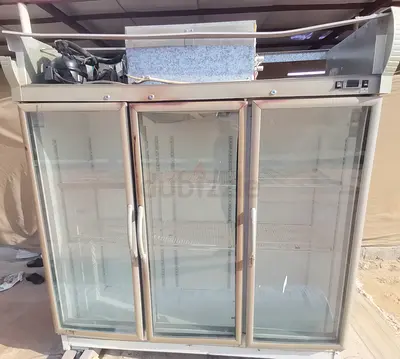 Triple Glass Door Commercial Refrigerator / Display Cooler - Used