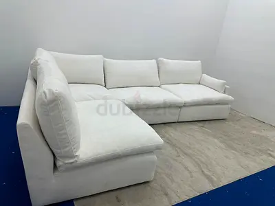 Excellent condition home centre white color sofa