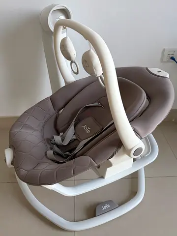 Joie Baby Swing/Rocker - perfect condition, neutral grey