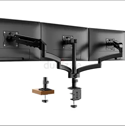 Premium Triple Monitor Desk Mount / Monitor Arm – Excellent Condition