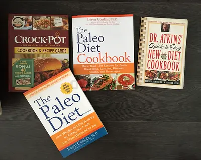 Set of diet books
