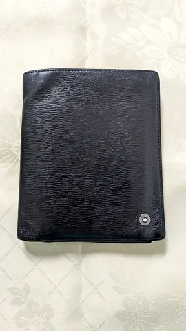 Montblac mens leather wallet