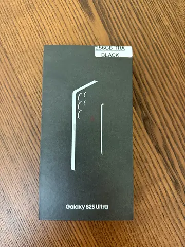 Samsung Galaxy S25 Ultra 256GB - Brand New Box (Black)