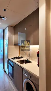 Studio Apartment | Azizi Riviera 44 | Balcony | Downtown View