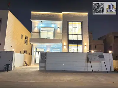 فيلا للبيع، شاملة رسوم التسجيل والتملك والماء والكهرباء والتكييف، بالقرب من شارع الشيخ محمد بن زايد. إمكانية التمويل متاحة.