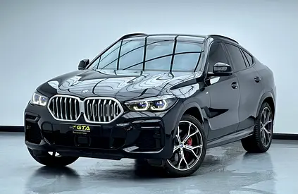 2022 BMW X6 xDrive40i M-Sport, Dec/2026 BMW Warranty + Service Pack, BMW Full Service History, GCC
