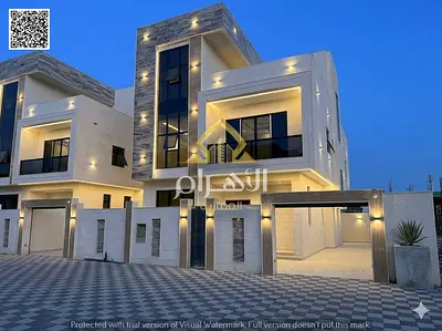 Modern villa for sale in Al Helio, Ajman | 6 master bedrooms, including registration and ownership