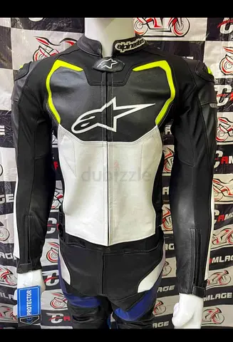Alpinestars Motorbike Racing Leather Track Jacket.