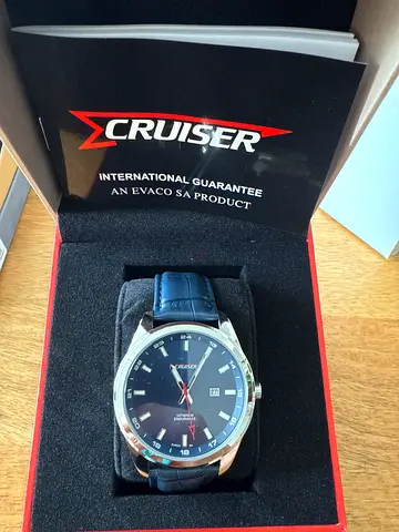 Cruiser Endurance Watch limited edition blue