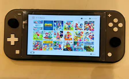 switch lite with games