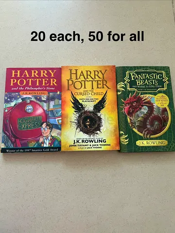 Harry Potter Books For Sale
