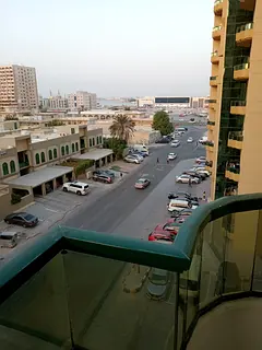 Two bedrooms and a living room for rent. Al Rashidiya Towers, fully maintained, very beautiful view,