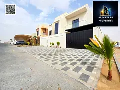 For sale in Ajman | Al Helio 2 area | 5 rooms, majlis, hall and maid's room | Freehold ownership