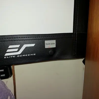 100inch Elite projector screen with Box  Accessories.