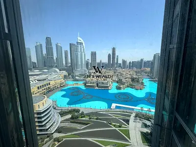 Furnished | Vacant | Fountain views