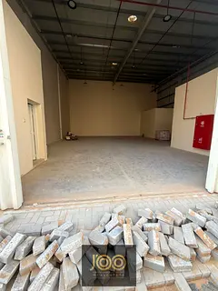 2400 sqft warehouse UAQ 35KW AED 90K each 4 units with yard flexible commercial use