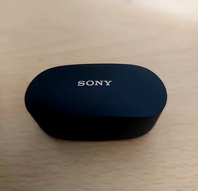 Sony WF-1000XM4 truly wireless noise-canceling earbuds in black