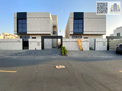 فيلا فاخرة للبيع بتصميم عصري وموقع مميز تتكون من طابق أرضي + أول + روف  6 غرف نوم ماستر صالة واسعة مجلس أنيق مطبخ مجهز غرفة خادمة غرفة غسيل مستقلة جلس