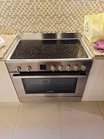 Bosch electric ceramic cooker 90x60cm