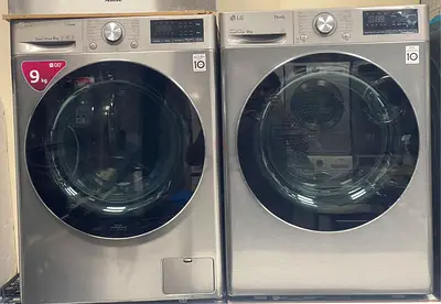 Latest Model LG 9kg Separate Washer Dryer Set