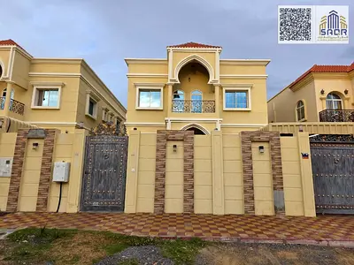 Villa for rent in Al Muwaihat 1: 5 master bedrooms, living room, majlis, maid's room. AED (payable in installments)