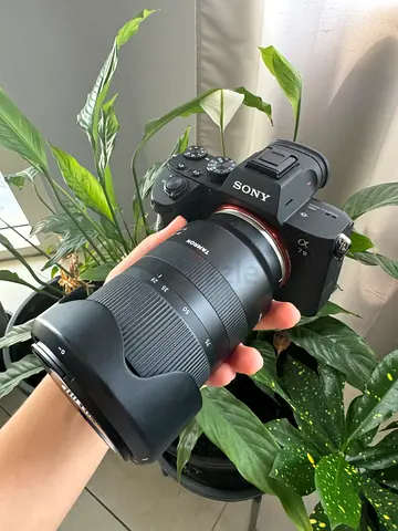 Camera and tampon lenses