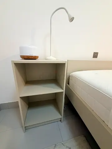 2 Side tables with Storage Shelf  - Perfect Condition