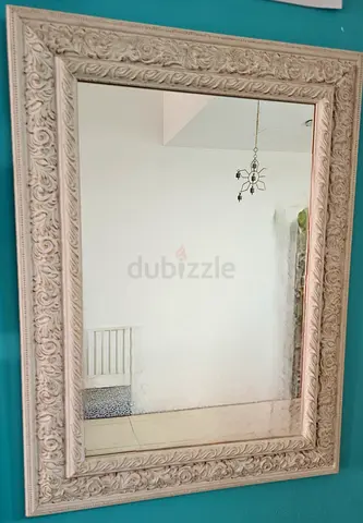 ZARA homes white Boho mirror