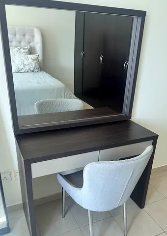 Dressing Table, Matching Mirror and Chair