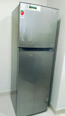 Silver Terim Top-Freezer Refrigerator - Excellent Condition