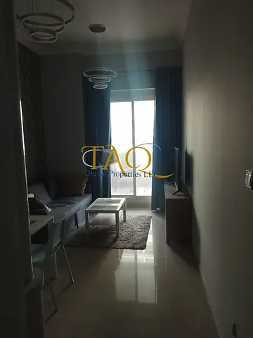 White theme!!1 bedroom furnished balcony@68000 4 chques