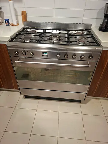 Smeg top gas oven electric cooker 90x60 excellent condition perfect working