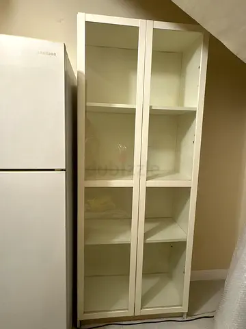 Set of 2 White 8-Cubby Display Shelf / Bookcase (Good Condition) IKEA brand