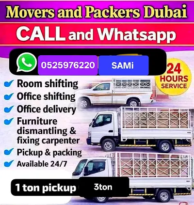 Mover UAE shifting office home warehouse